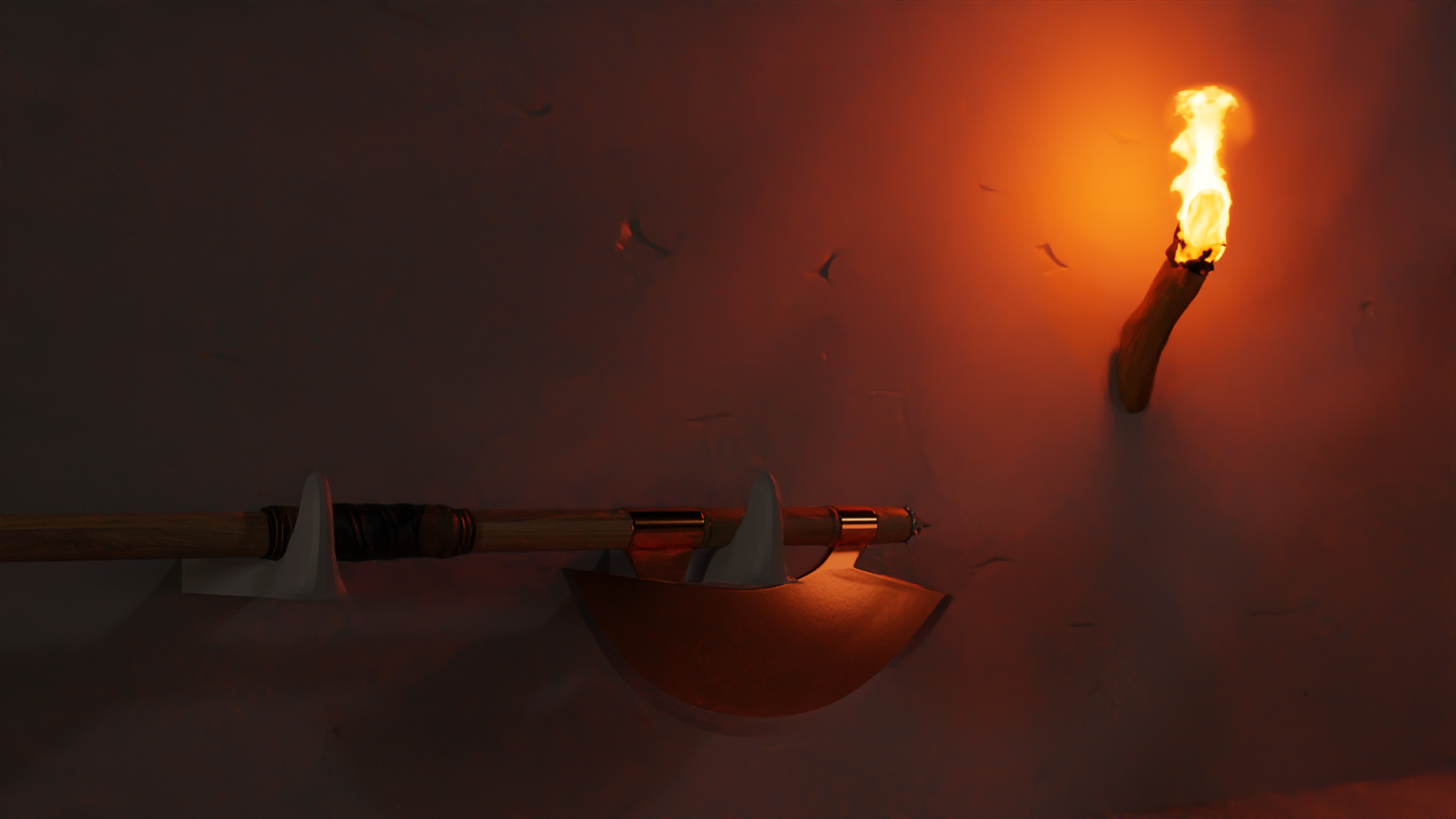 Battle Axe (torch included) preview image 1